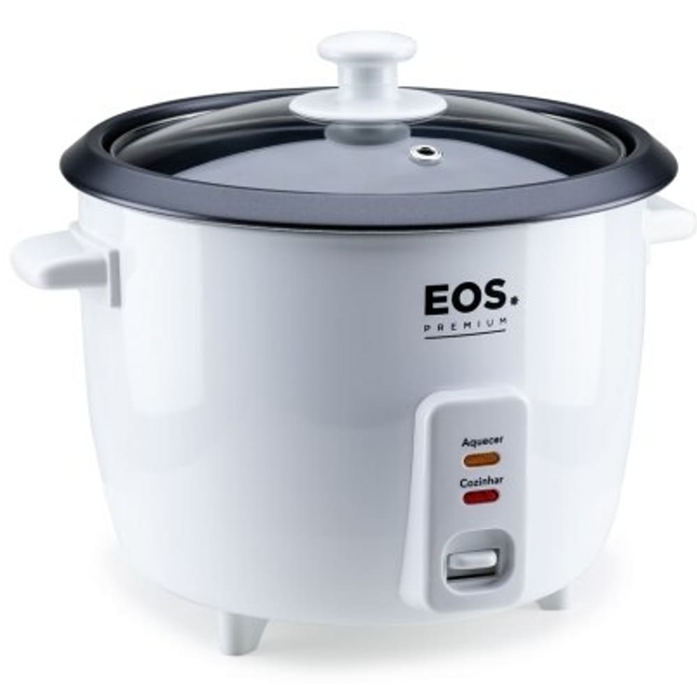 Panela de Arroz 1.5L EOS 500W Faz 8 Xicaras Ellegance Ice 220V