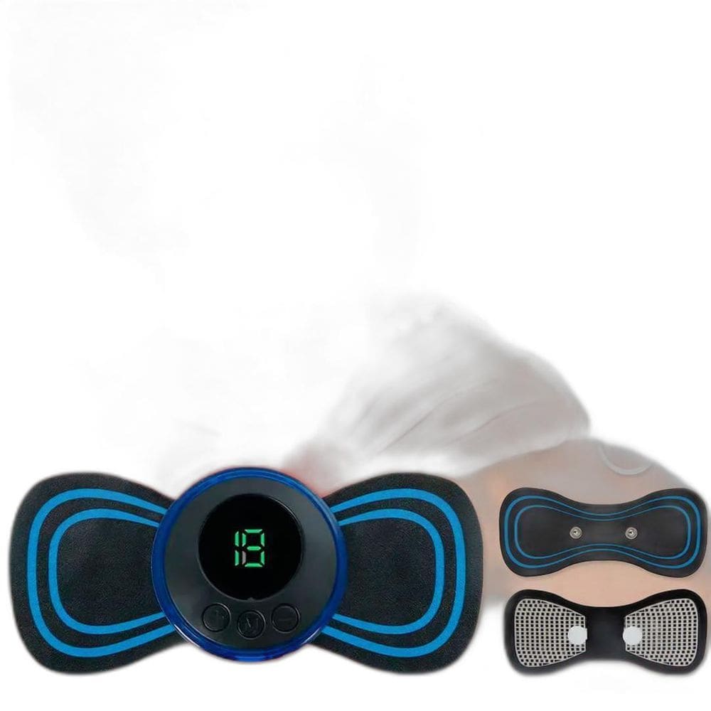 Massageador Elétrico Corporal Muscular Usb Lançamentoc/Visor