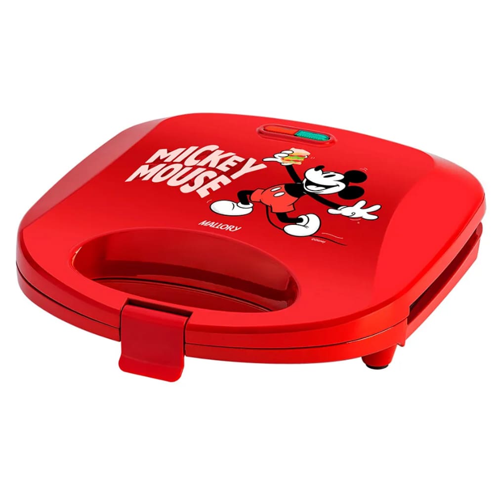 Sanduicheira Eletrica 750W Mallory Antiaderente Kids Red 127V