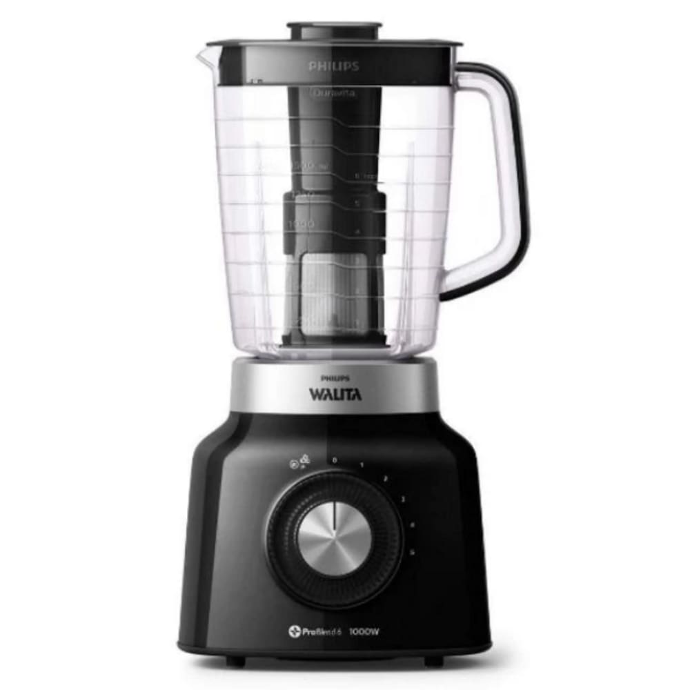 Liquidificador 1000W Walita 2L 5 Velocidades All Black 127V