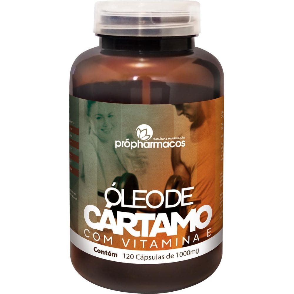 Pro Saude - Cartamo Gengibre Guarana 120 Caps