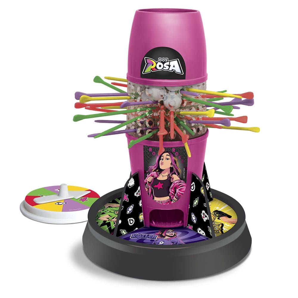 Jogo Tira Varetas Dos Rosa - Elka