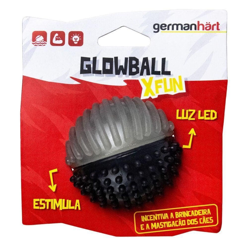 Bola Brilhante Led Para Pets - Ideal Para Noites E Brincadeiras Aquáticas