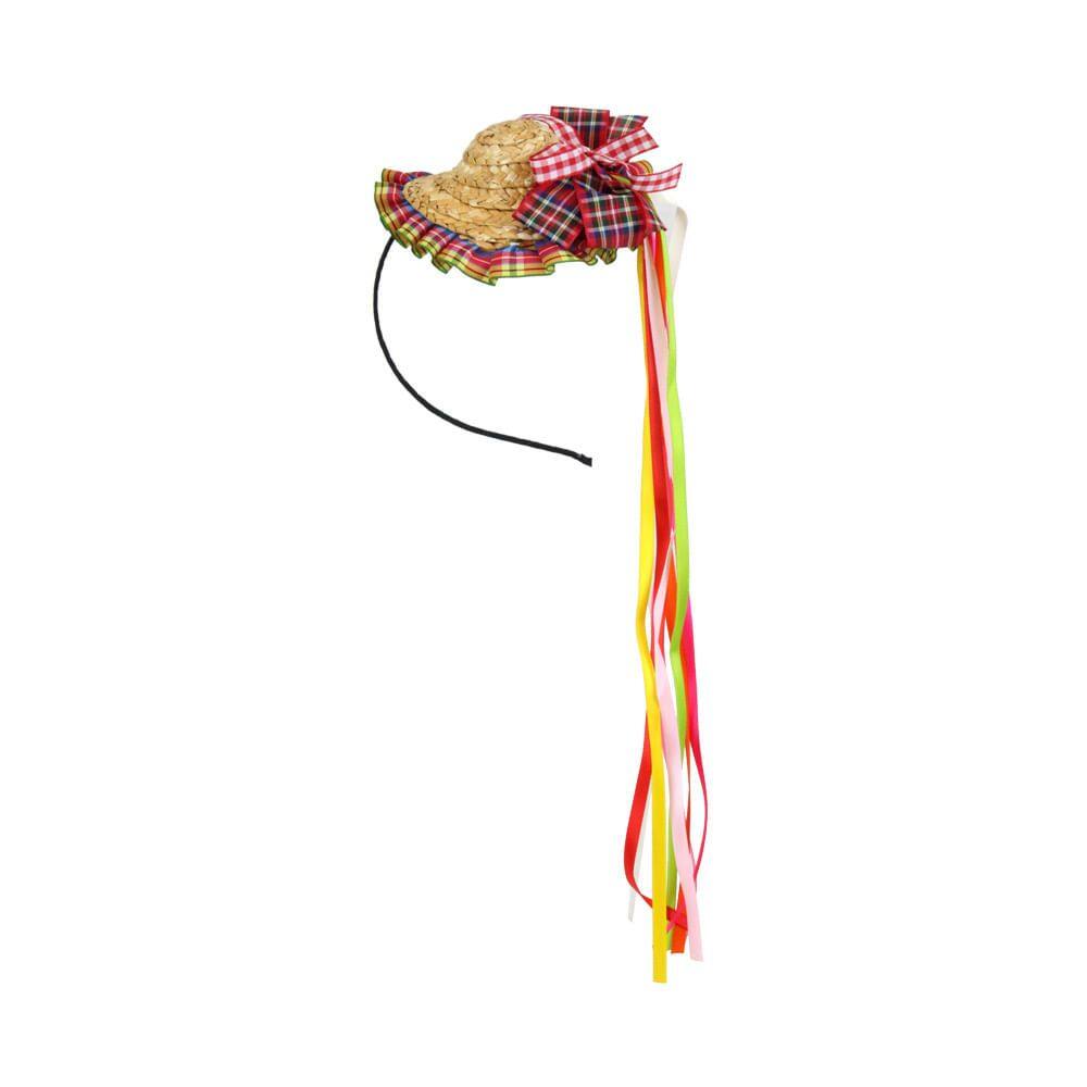 Tiara Chapéu Junino Le 8cm - Item Variado