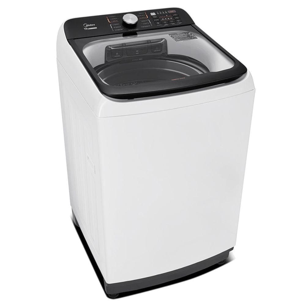 Lavadora de Roupas Automática Midea 13Kg MA512W130A/WKBR Reuso de Água Branca
