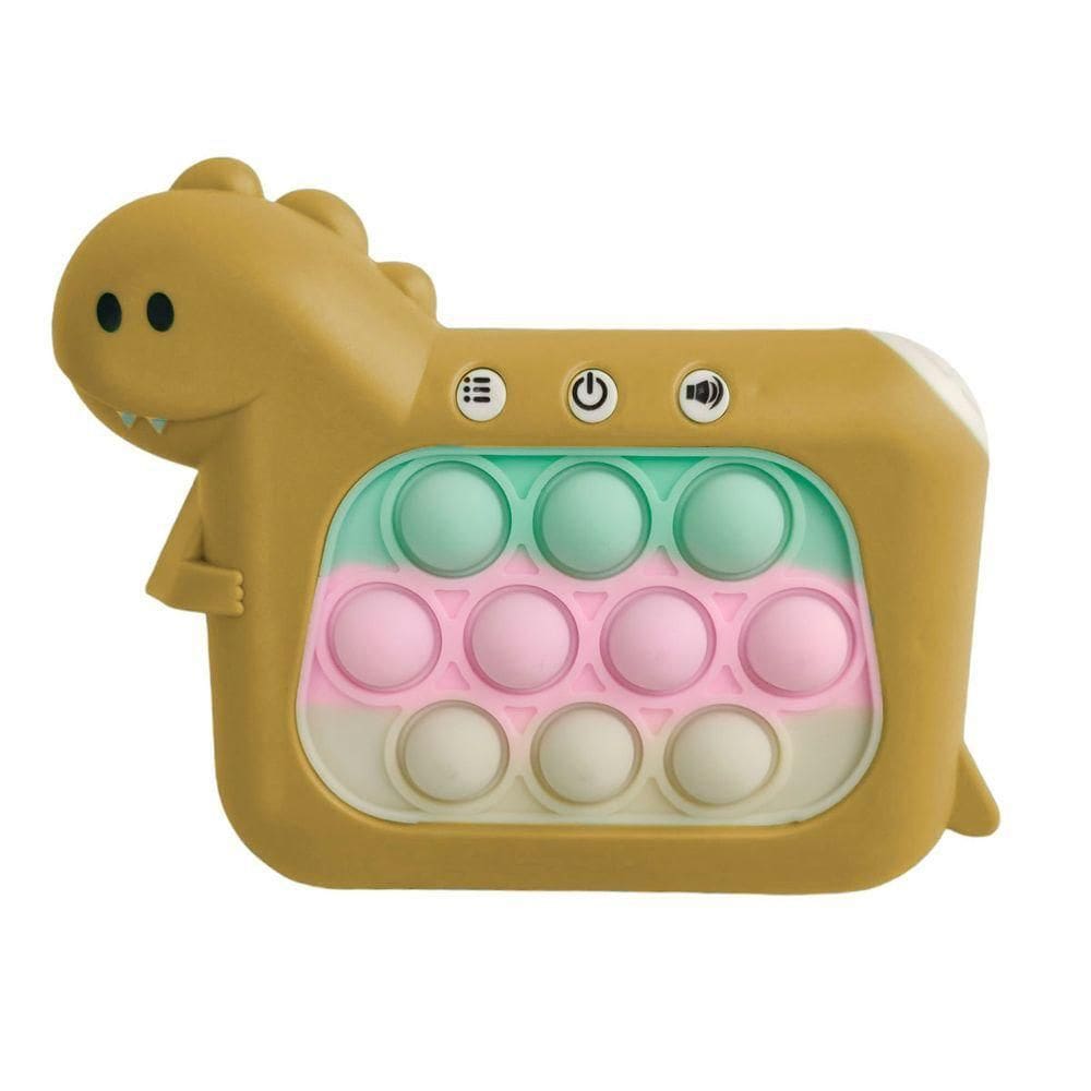 Pop It Mini Game Interativo 4 Modos Dinossauro Anti desconforto