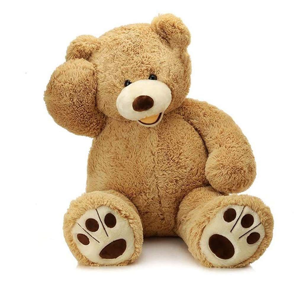 Bicho de pelúcia MoriSmos Giant Teddy Bear Marrom Claro 100cm