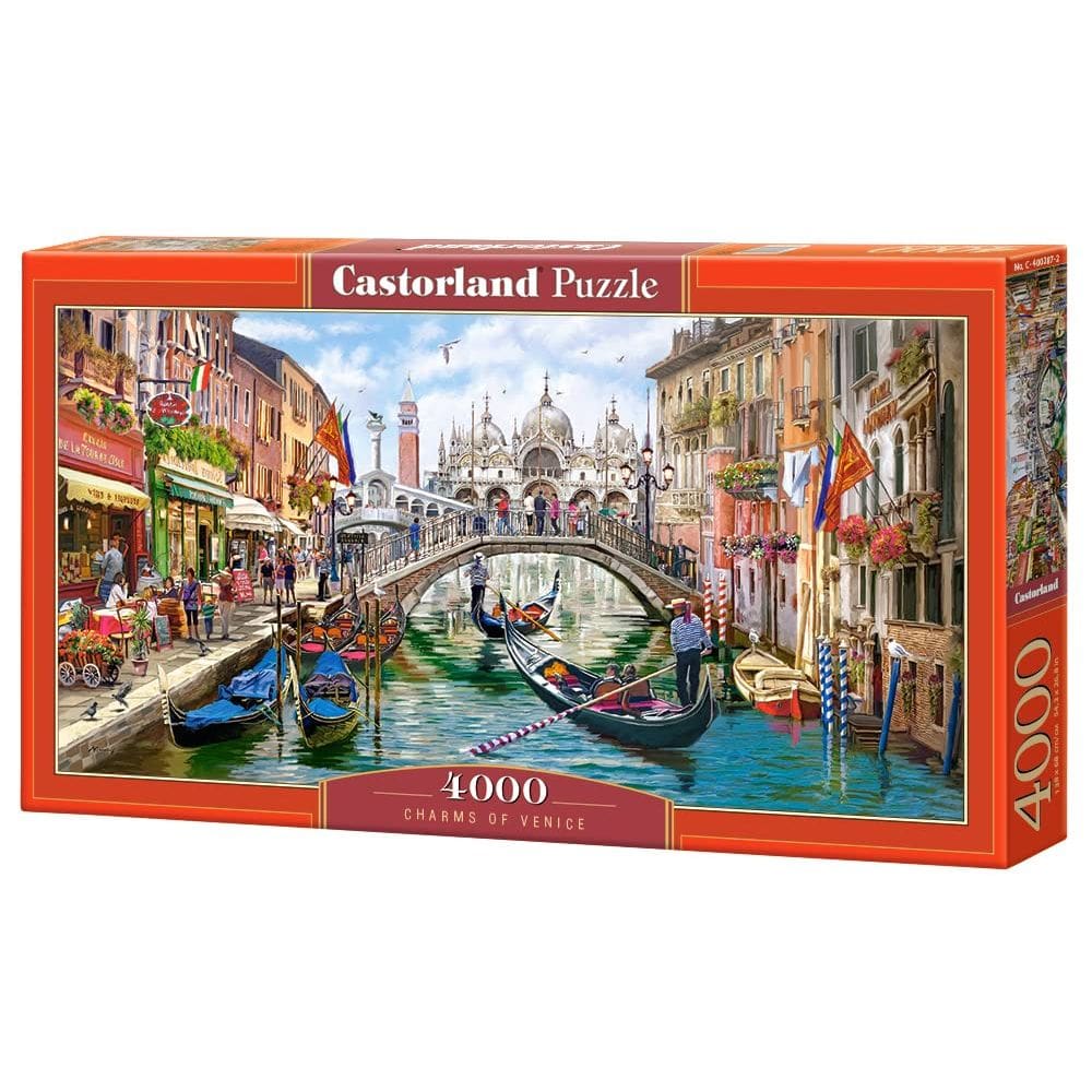 Quebra-cabeça Castorland Charms of Venice 4000 peças