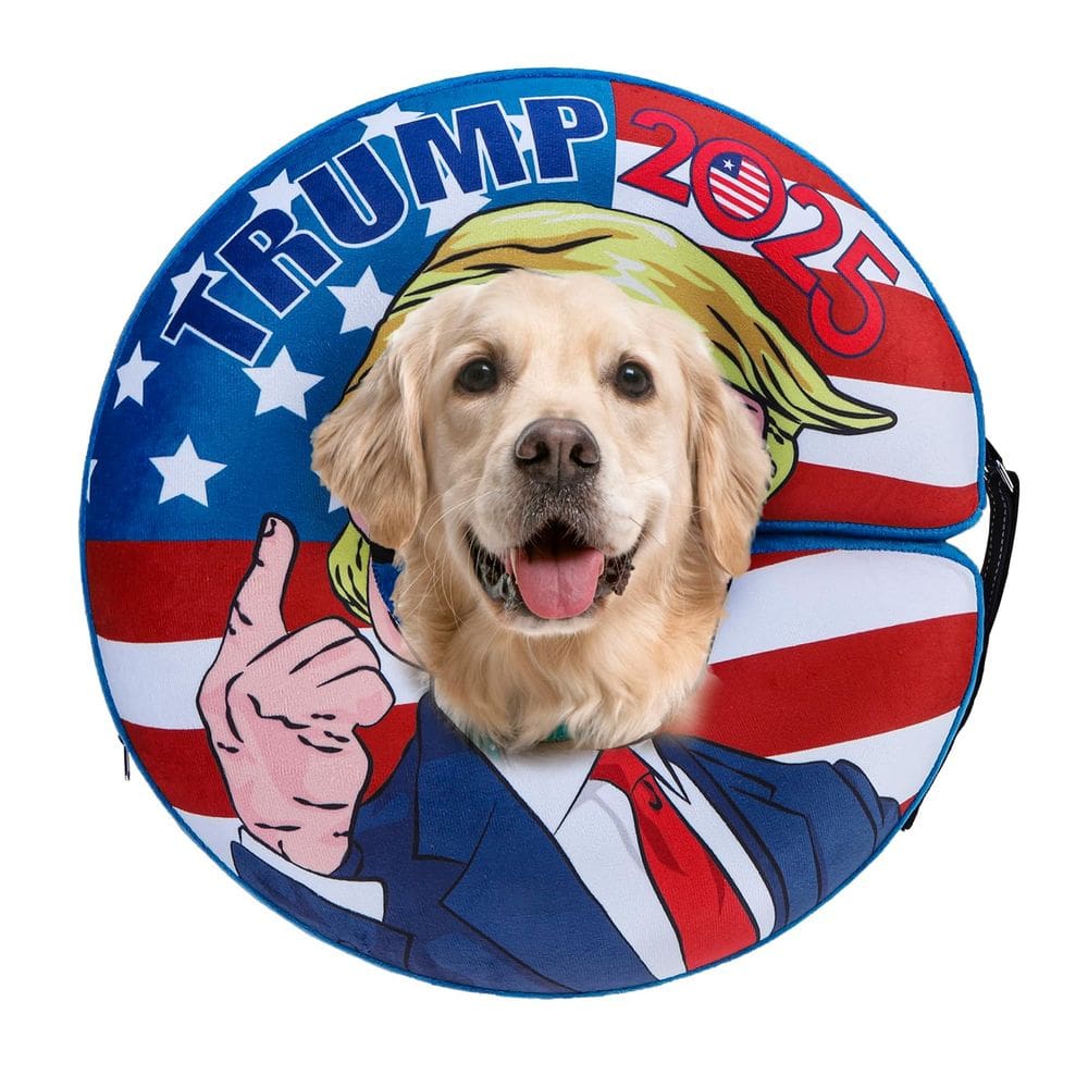 Coleira de cone inflável para cães BEAUTYZOO Recovery para médio e grande porte