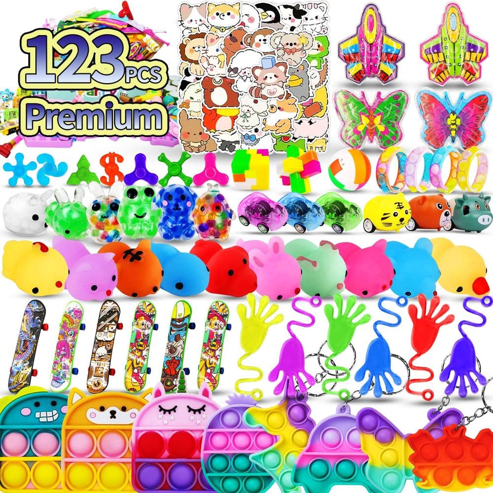 Conjunto de lembrancinhas de festa Cross 123 peças para crianças de 4 a 10 anos