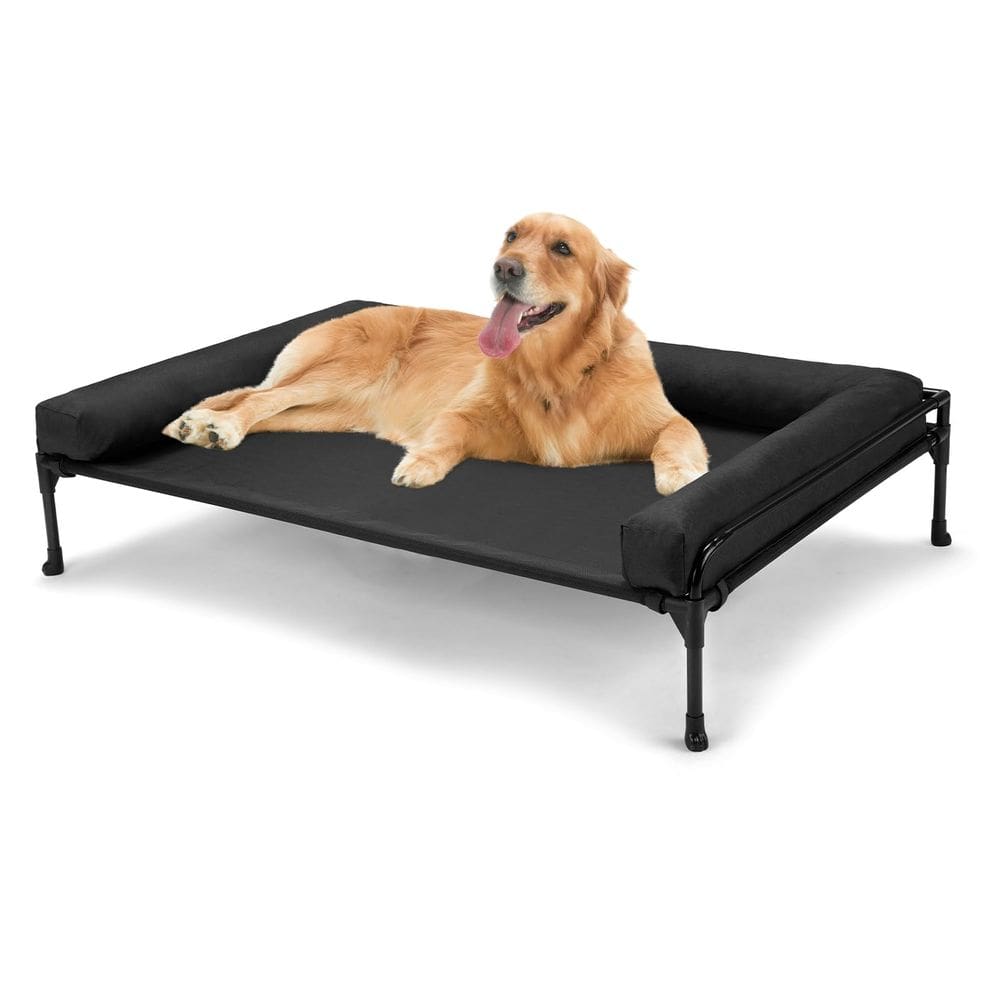 Cama de cachorro Veehoo Elevated Raised Cooling Outdoor para cães grandes