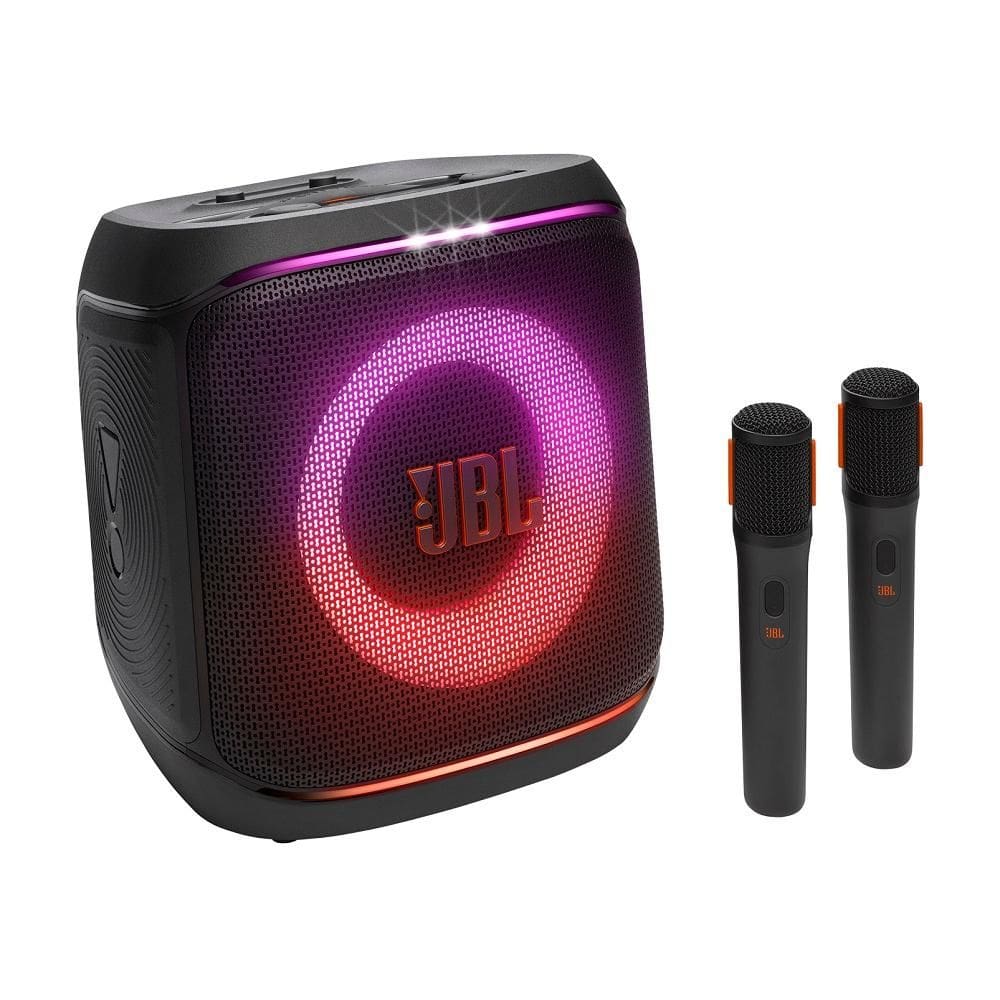 Caixa de Som 100W RMS Partybox Encore 2, Bluetooth, com 2 microfones sem fio, Bateria Recarregavel, JBLPBENCORE22MICBR, HARMAN JBL