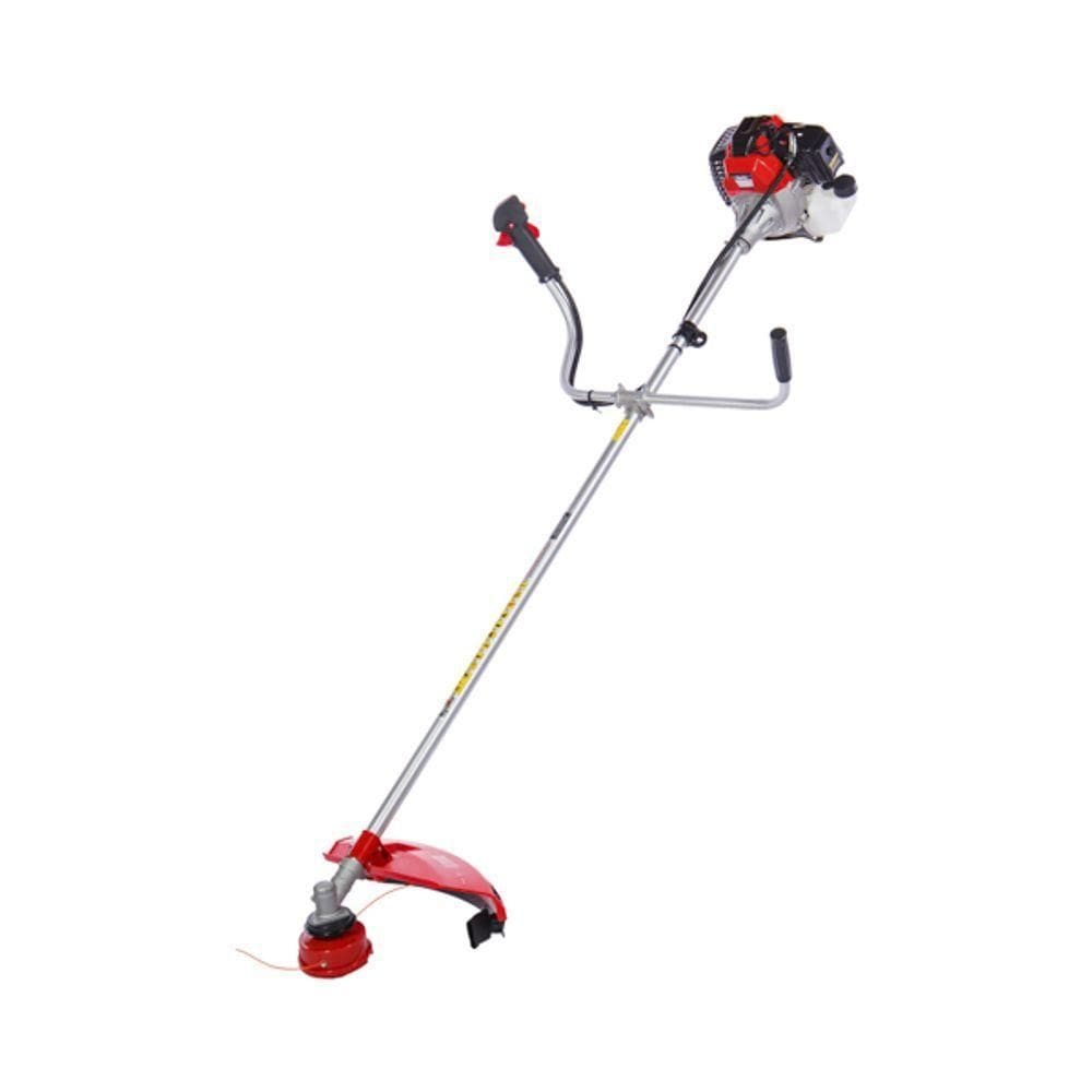 Roçadeira A Gasolina Toyama Rt52l-b 52cc Com Haste Angular Ergonomica & Potente P/ Limpeza De Chacaras + Kit Acessorios