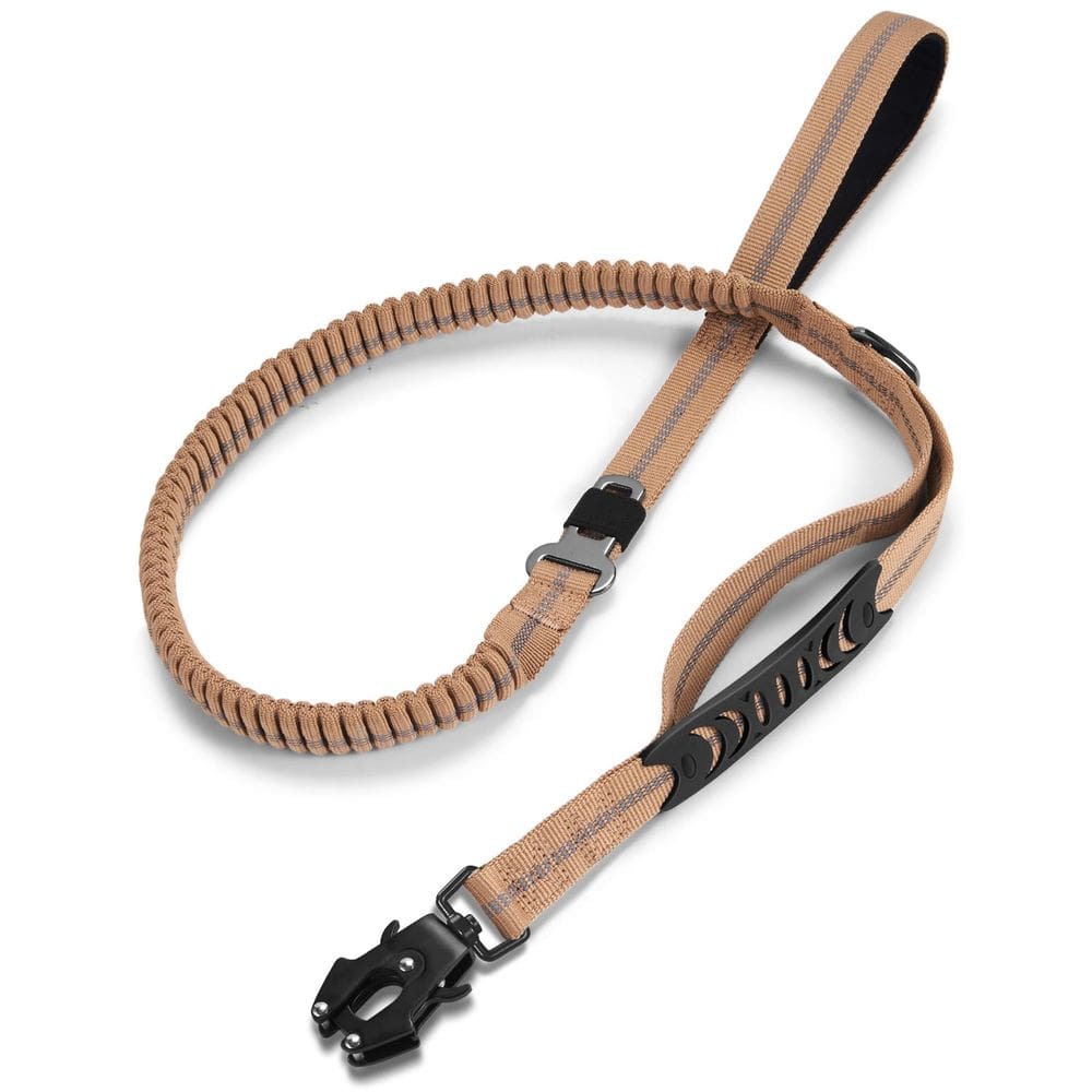 Coleira de cachorro TINMARDA Heavy Duty para cães de médio porte, marrom