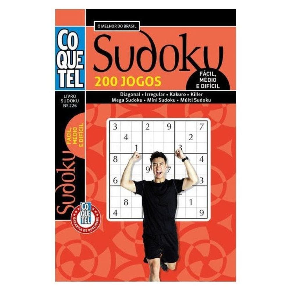 Livro Coquetel Sudoku 226