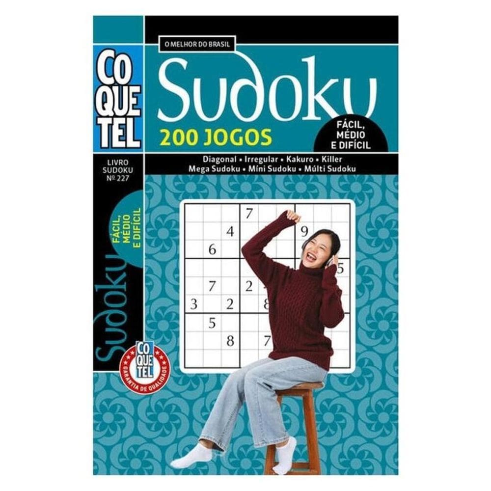 Livro Coquetel Sudoku 227