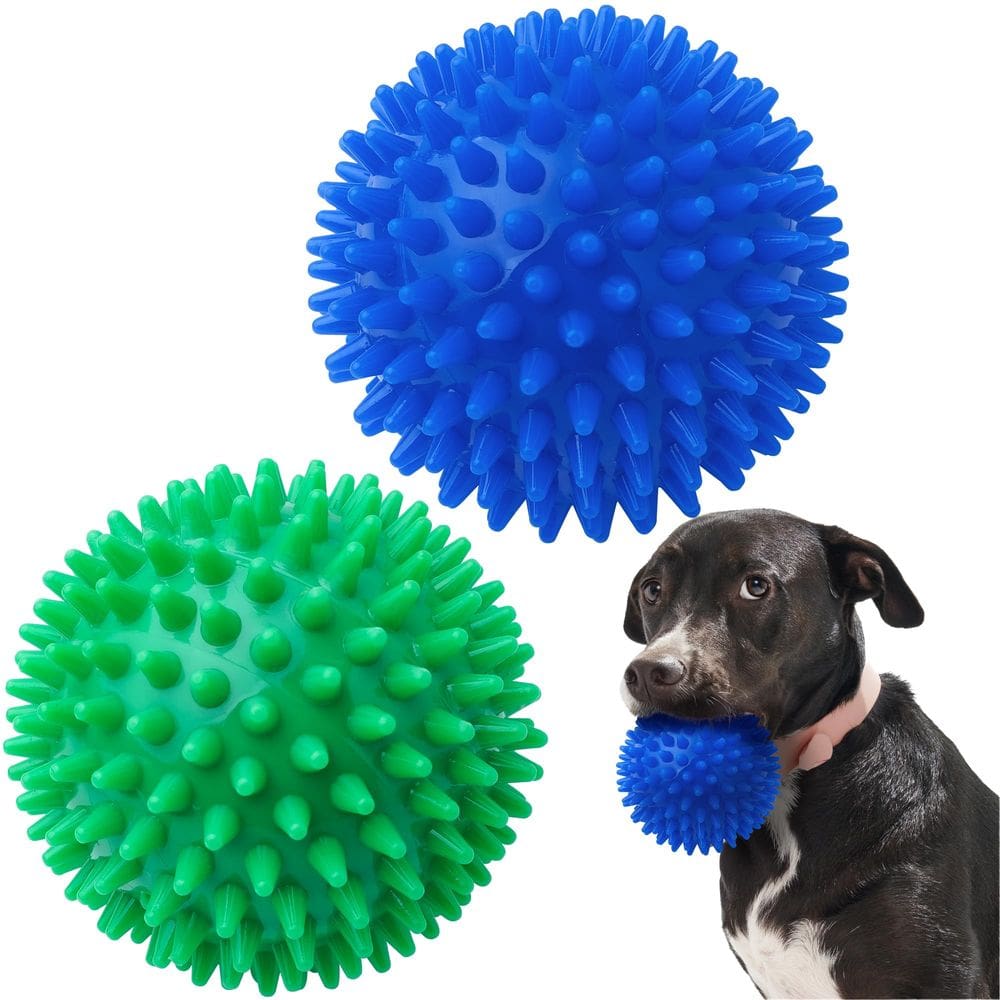 Bolas de brinquedo para cães SHARLOVY 11,4 cm para mastigadores de raças grandes