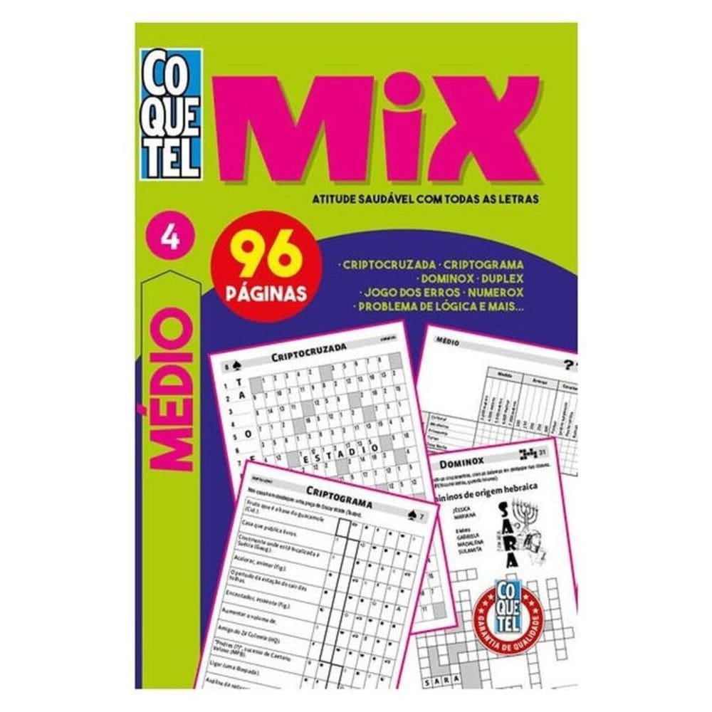 Livro Coquetel Mix 4