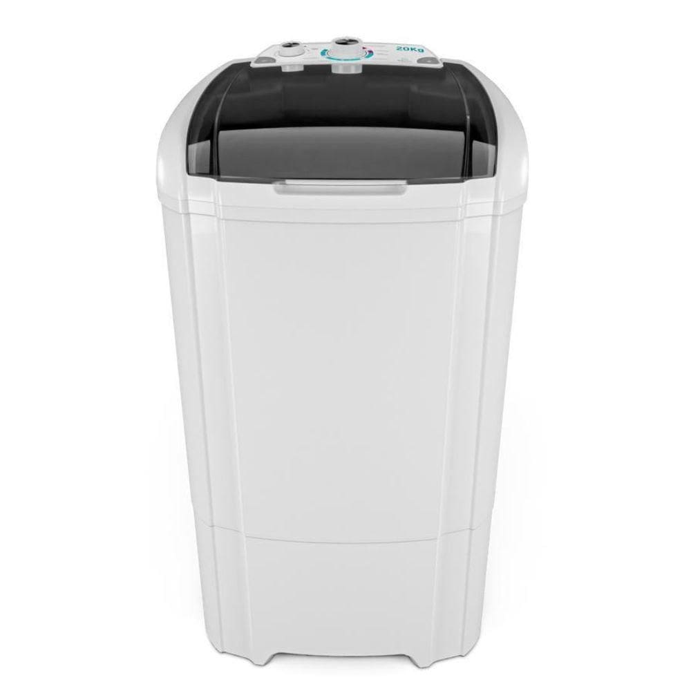 Tanquinho/Lavadora Semiautomática Britânia 20,6Kg BLR04 Dispenser Duplo Branca