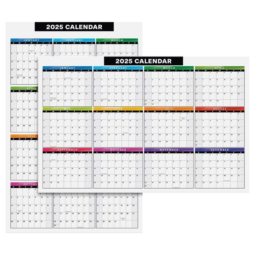 Calendário de mesa S Superfine Printing 2025 11x17