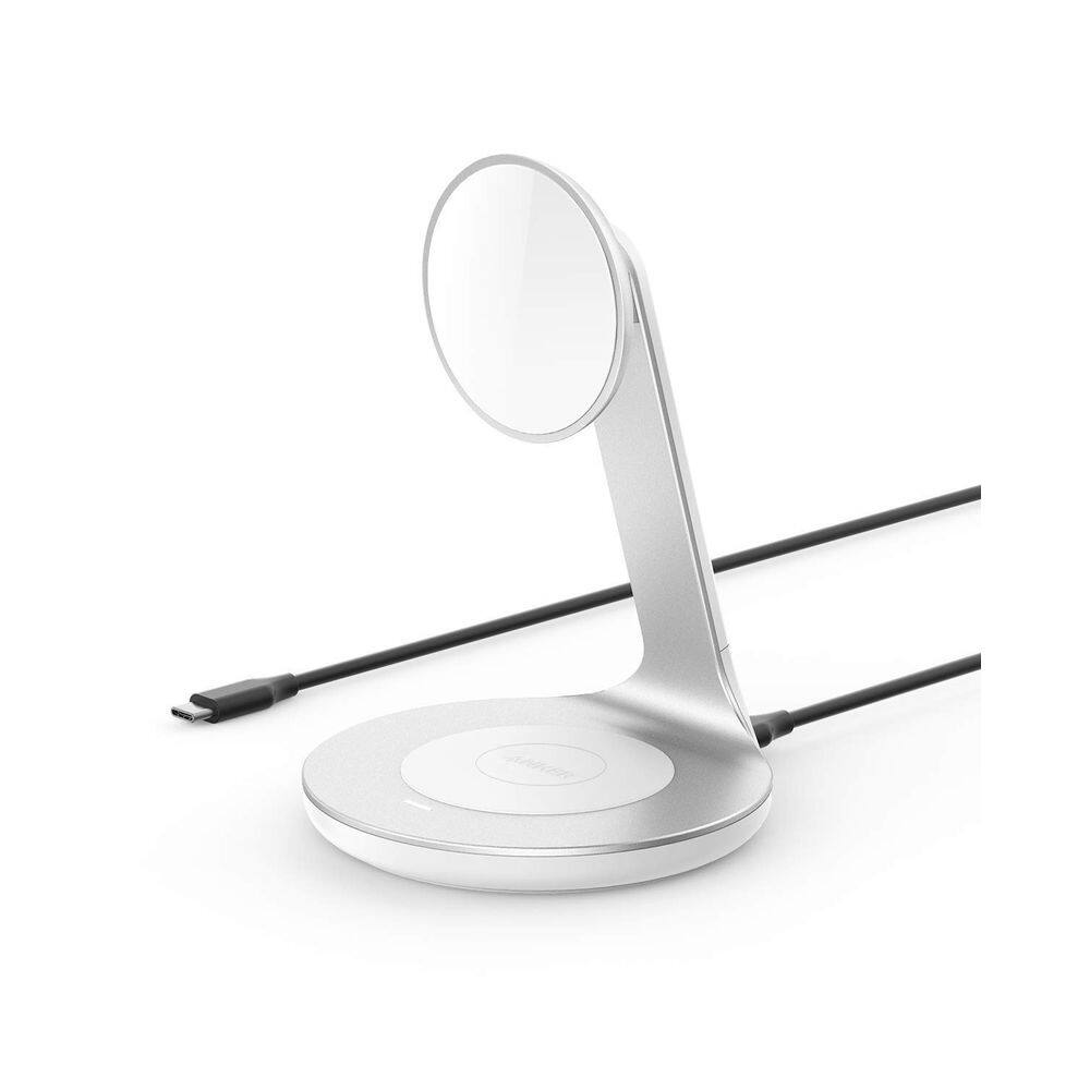 Suporte magnético 2 em 1 para carregador sem fio Anker PowerWave