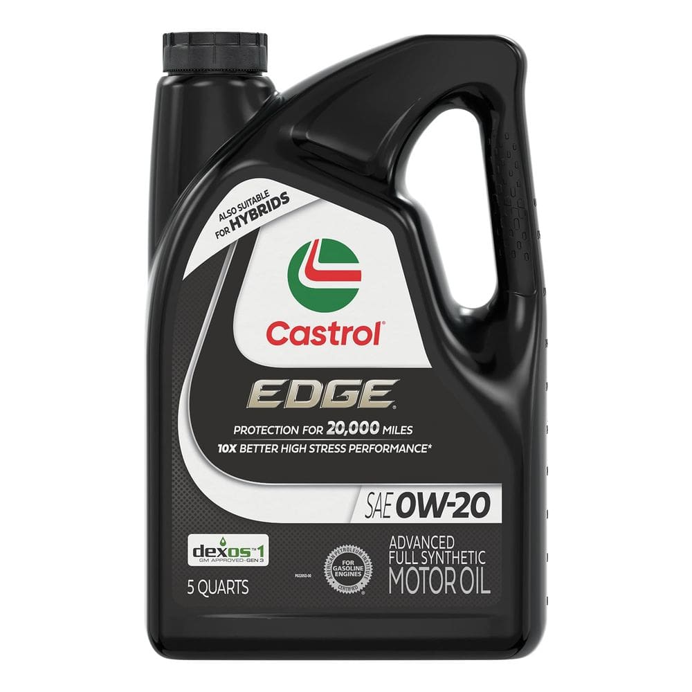 Óleo de motor Castrol EDGE 0W-20 Advanced totalmente sintético 5L