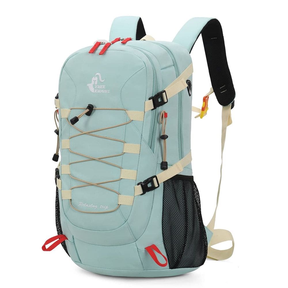 Mochila de caminhada Beash 40L impermeável com capa de chuva - verde