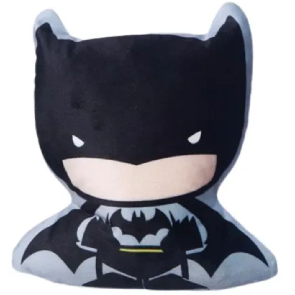 Almofada 3D Almofada Almofadinha Pet Toy Batman Aveludada Oficial DC Comics