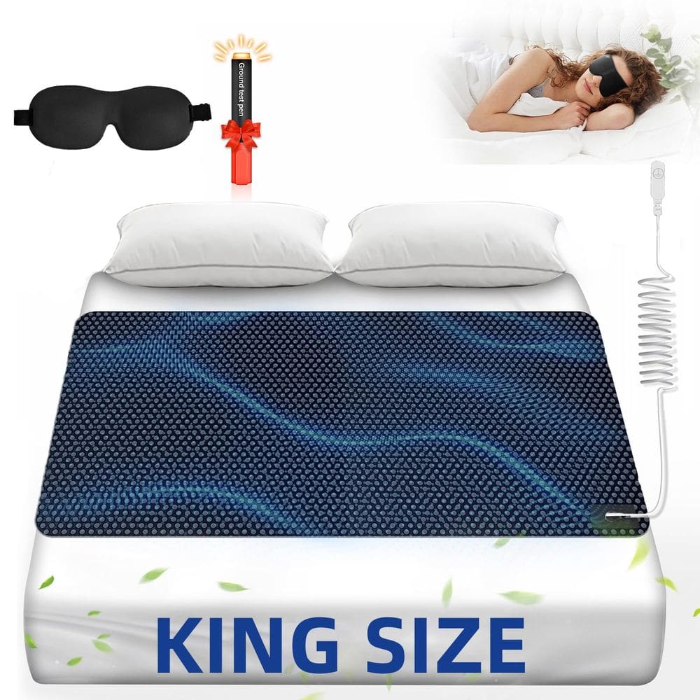 Tapete de aterramento PODYSLEN para cama 27,5 x 76" com cabo de aterramento