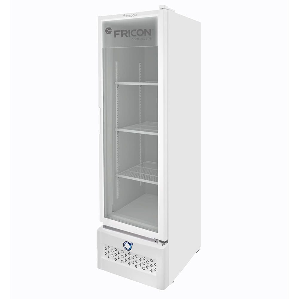 Expositor Vertical Tripla Ação Porta de Vidro 284 Litros Fricon VCET284-2V000 Branco 220V
