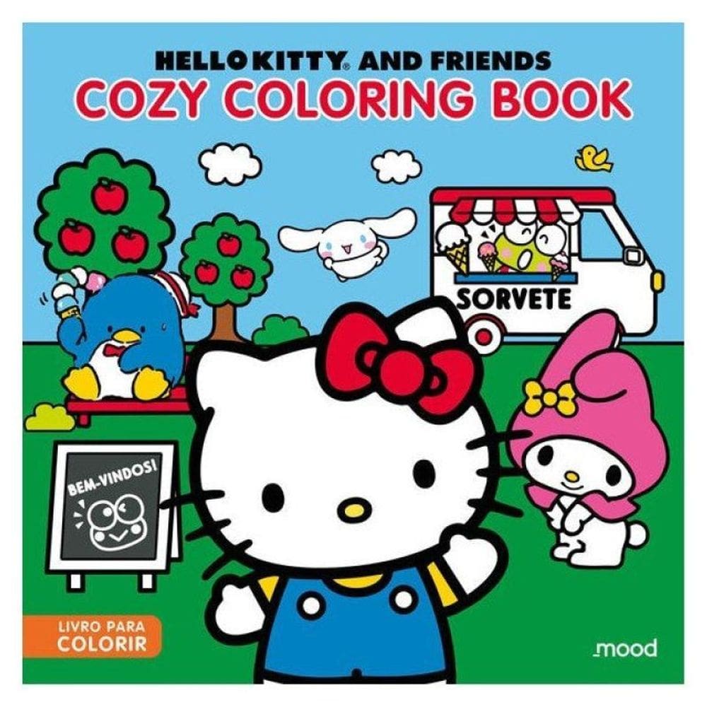 Hello Kitty - Cozy Coloring Book