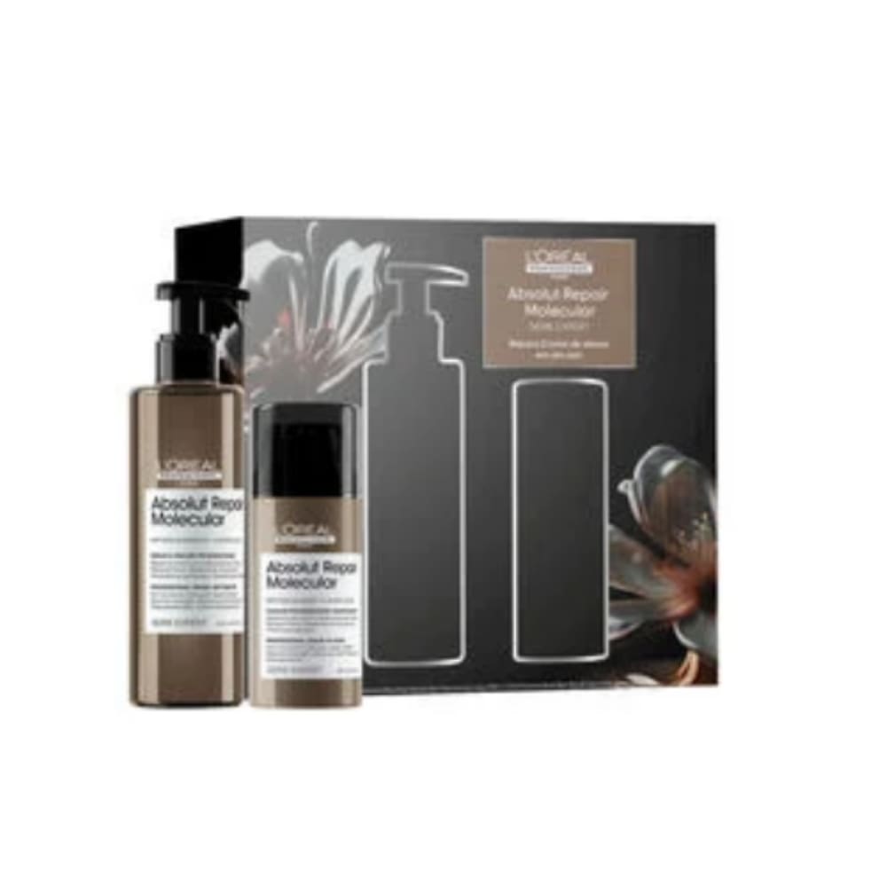 L`Oréal Professionnel Kit Absolut Repair Molecular Sérum Reconstrutor 250ml + Leave-in Mask 100ml