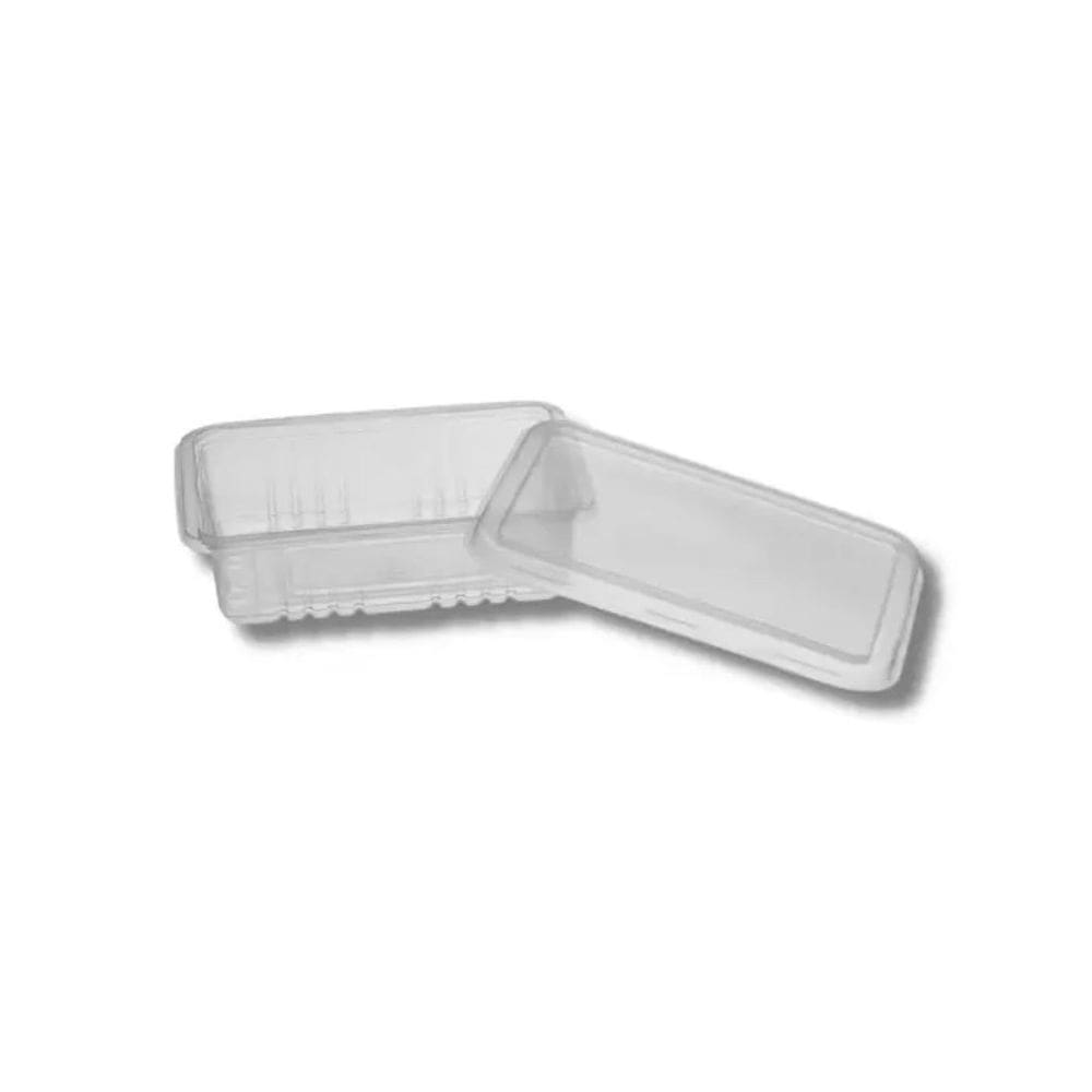 Potes Plásticos 400ml Kit C/60 G303 Galvanotek Marmitas, Delivery, Comida Congelada, Refeições