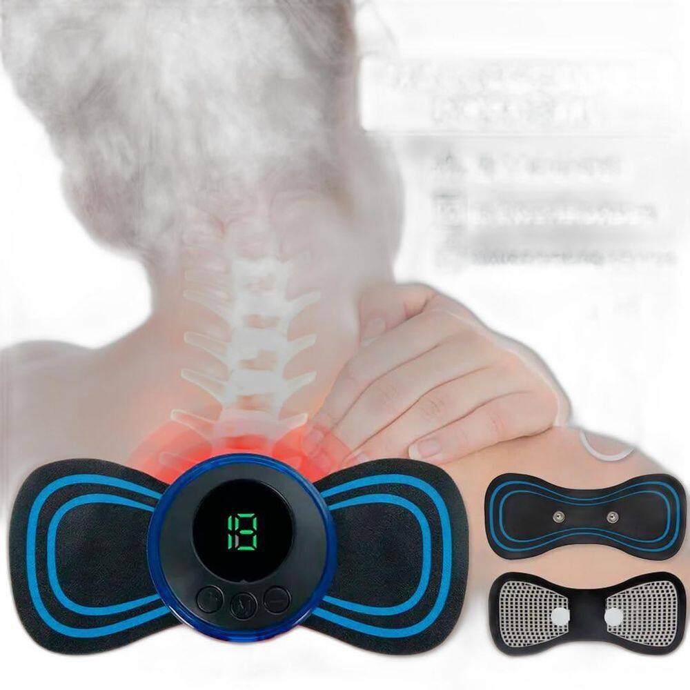 Massageador Portátil Eletrico Portátil Choque Elétrico Full