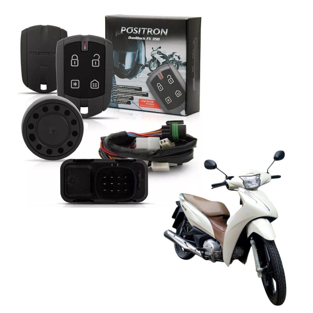 Alarme Moto Positron Dedicado G8 Honda Bros 160 2024 Fx