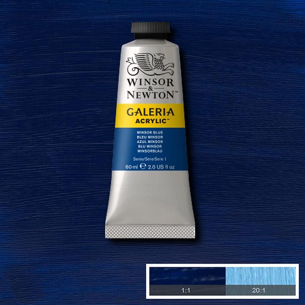 Acrilica W&N Galeria 60Ml Azul Winsor 706