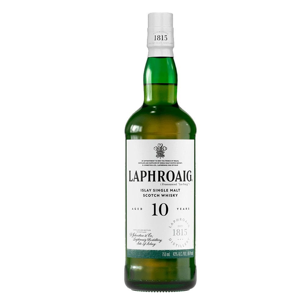 Laphroaig Islay Single Malt Whisky 10 anos Escocês 750ml