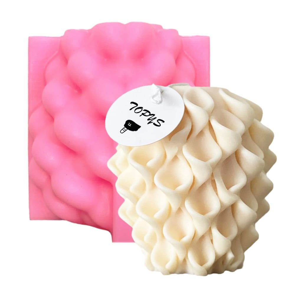 Molde de vela TOPYS Morning Glory Flower Design Silicone