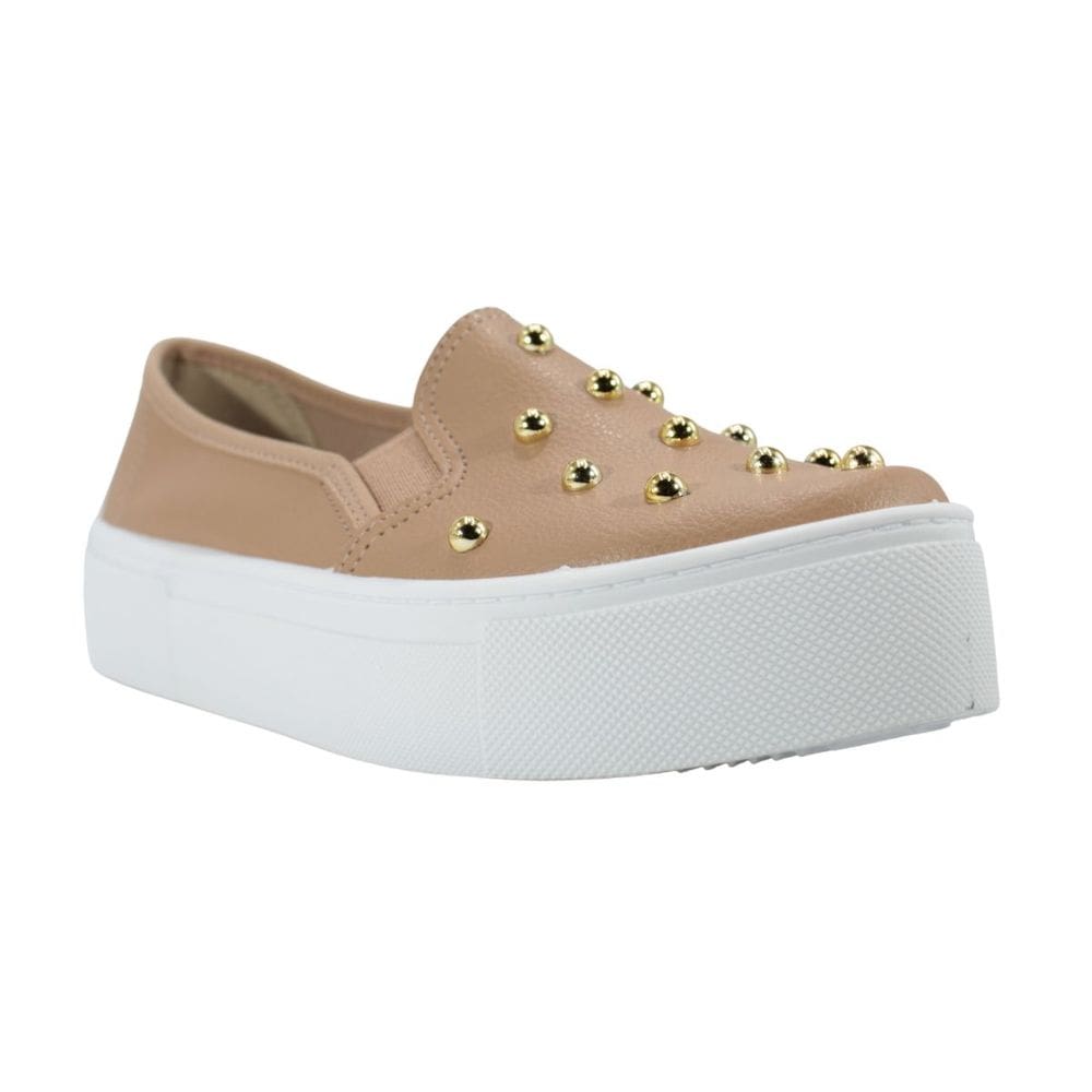 Tênis Casual Moleca Napa Floather Nude