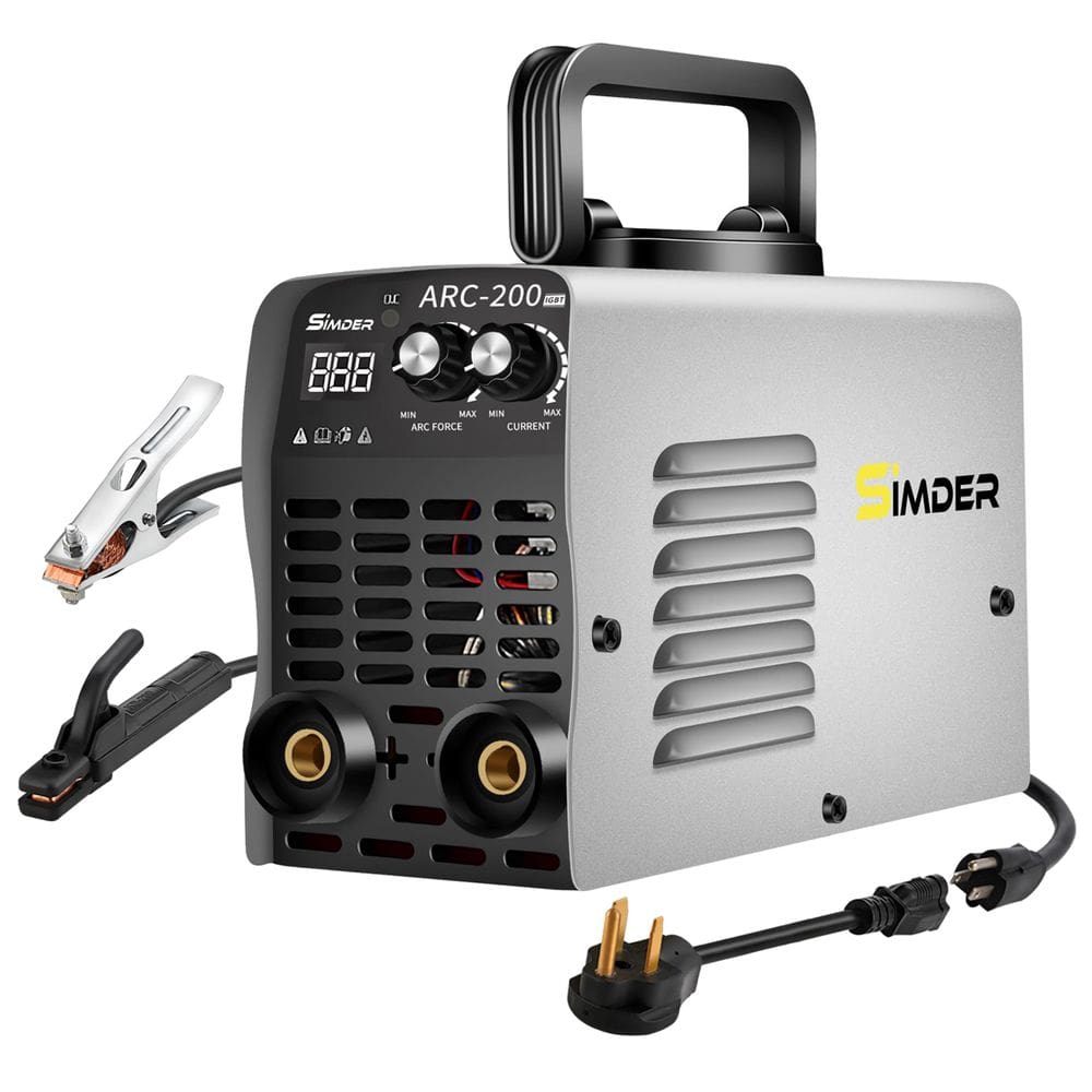 Soldador SSIMDER Mini Stick ARC200 110V/220V portátil de 3,2 mm