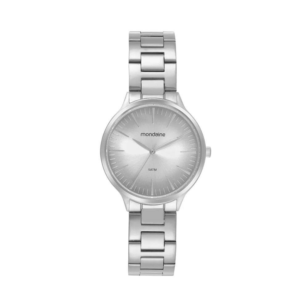 Relógio Mondaine Prata Feminino 99751L0MVNE2