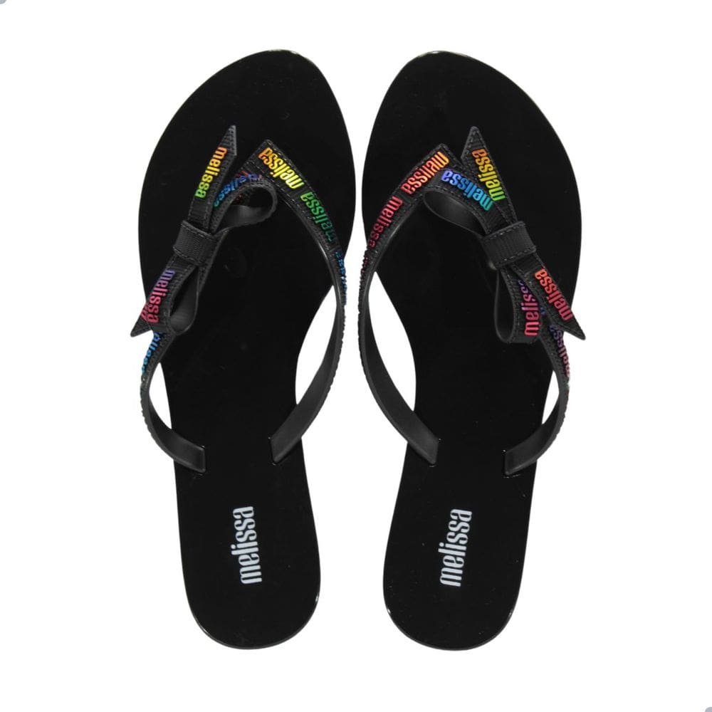 Chinelo Melissa Harmonic M Lover Adulto Preto