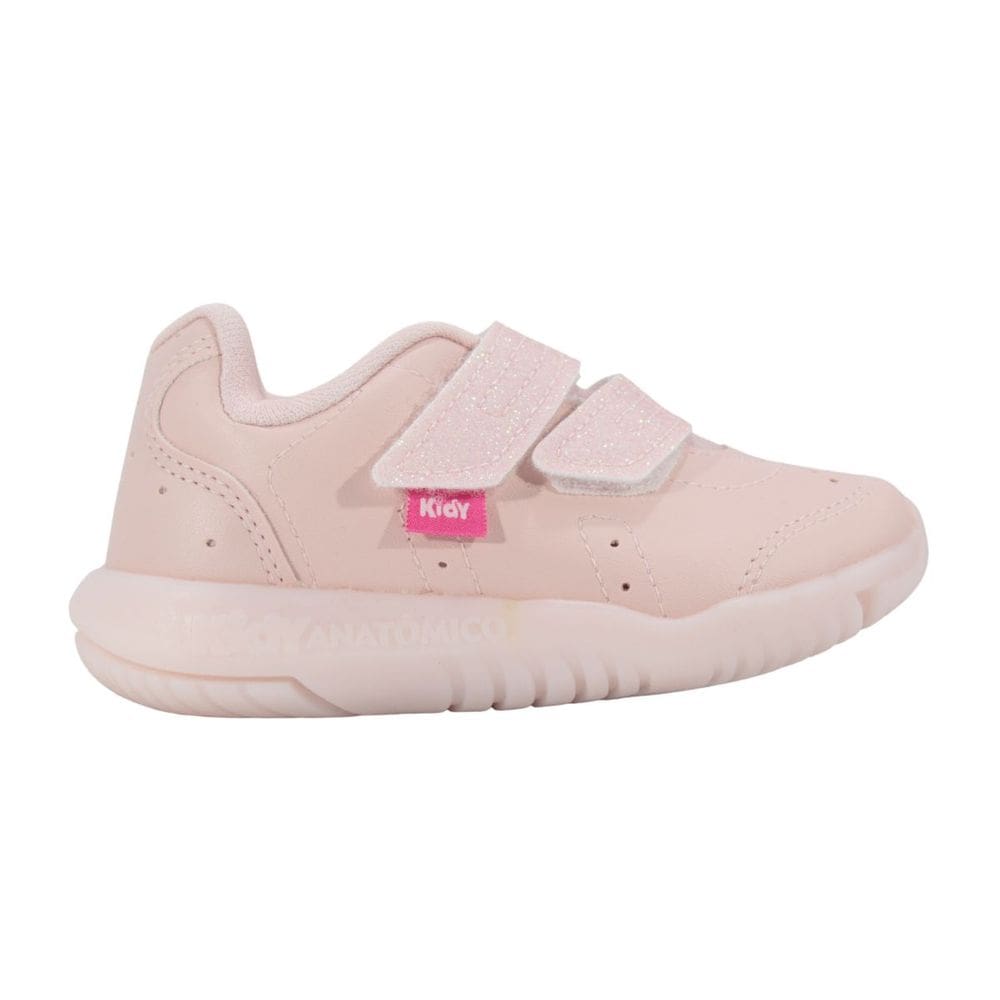 Tênis bb Menina Led Kidy Rosa