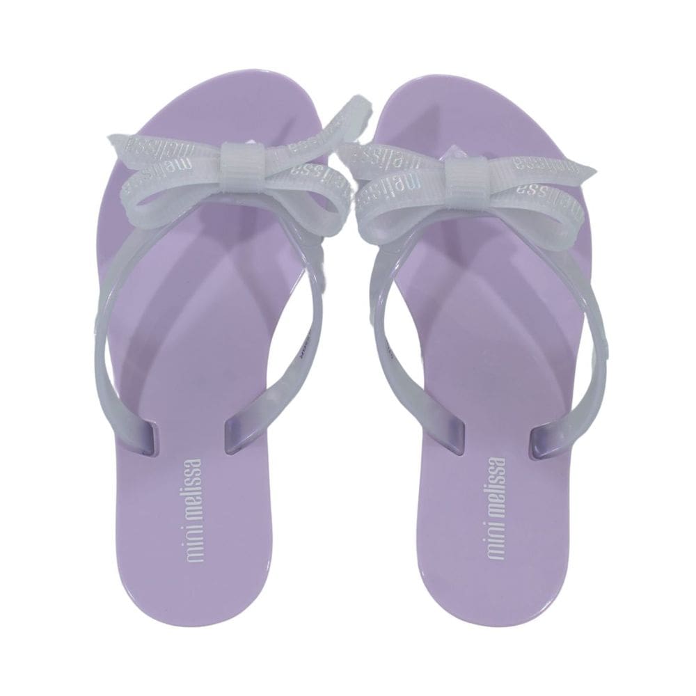 Tamanco Mini Melissa Harmonic M-Lover Infantil Lilás Perolado
