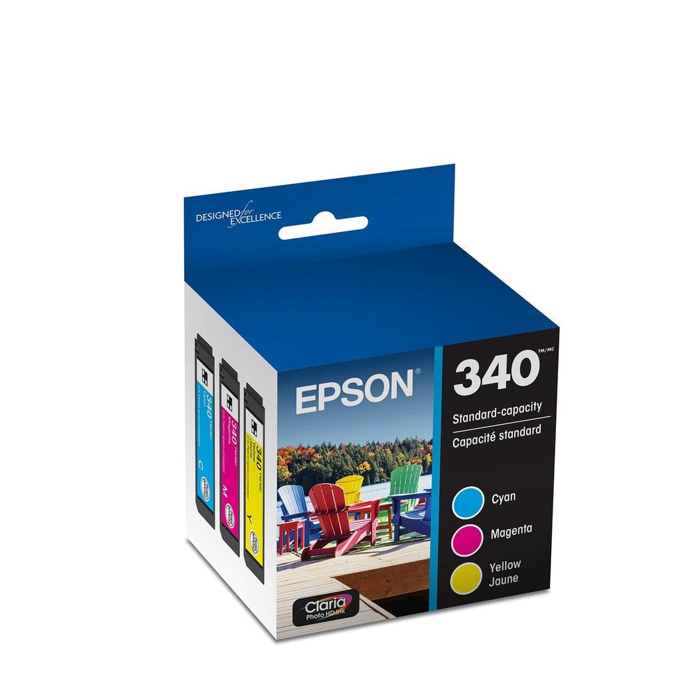 Cartucho de tinta Epson 340 Claria Photo HD Standard 3 cores