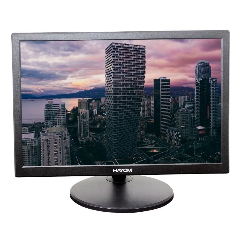 Monitor Office Hayom MO6004 17.4” HD 60HZ Widescreen HDMI/VGA Preto - MO6004