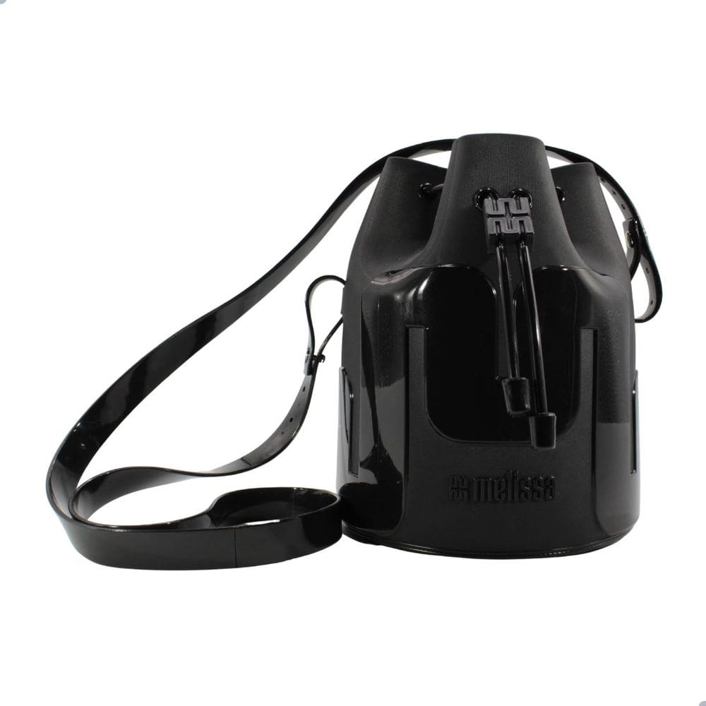 Bolsa Melissa Station Bucket Bag Preto