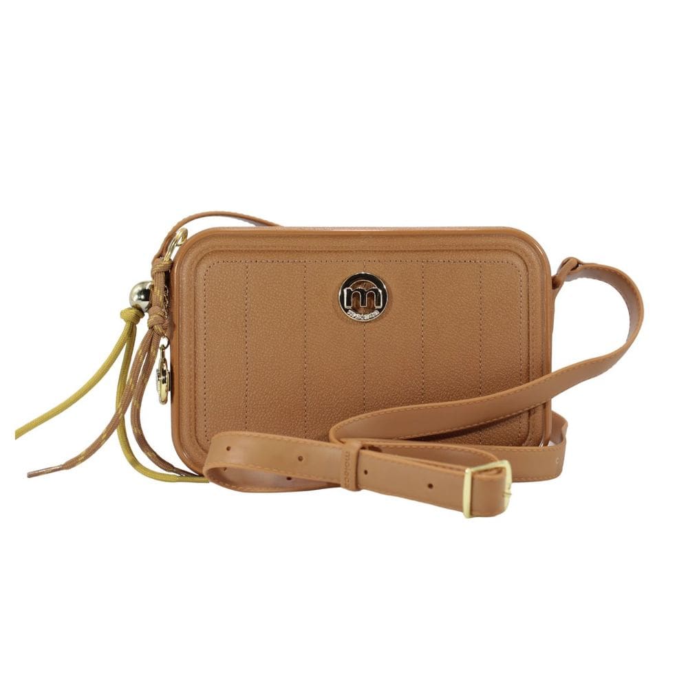 Bolsa Moleca Transversal Feminina Camel