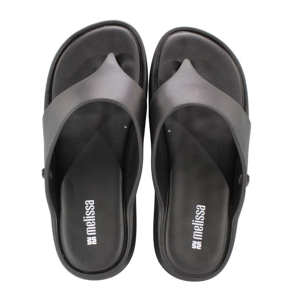 Tamanco Melissa Free Platform Thong Adulto Preto