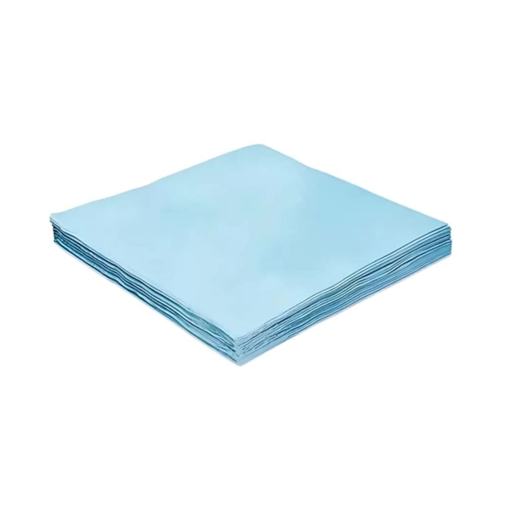 Guardanapo Silver 32x32cm Azul Bebê 20un